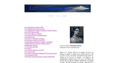 Desktop Screenshot of extraterrestres.ch